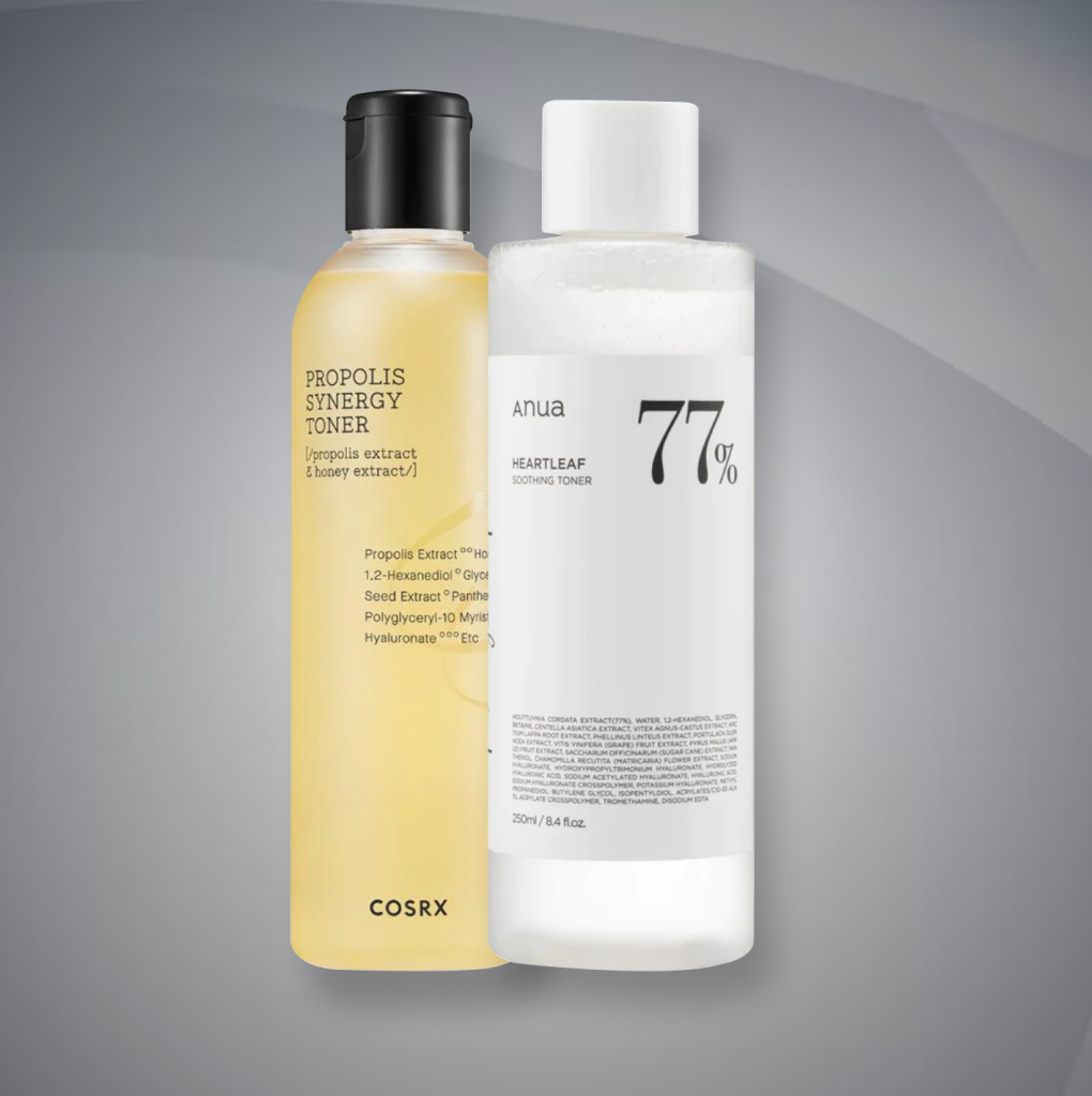 Anua Heartleaf 77% Toner+Cosrx Propolis Trial Kit (Skin Barrier Repair)