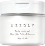 Needly Exfoliating Facial Pads with BHA & PHA | Daily Toner Pad | for Pore Tightening 60 pads / 280g