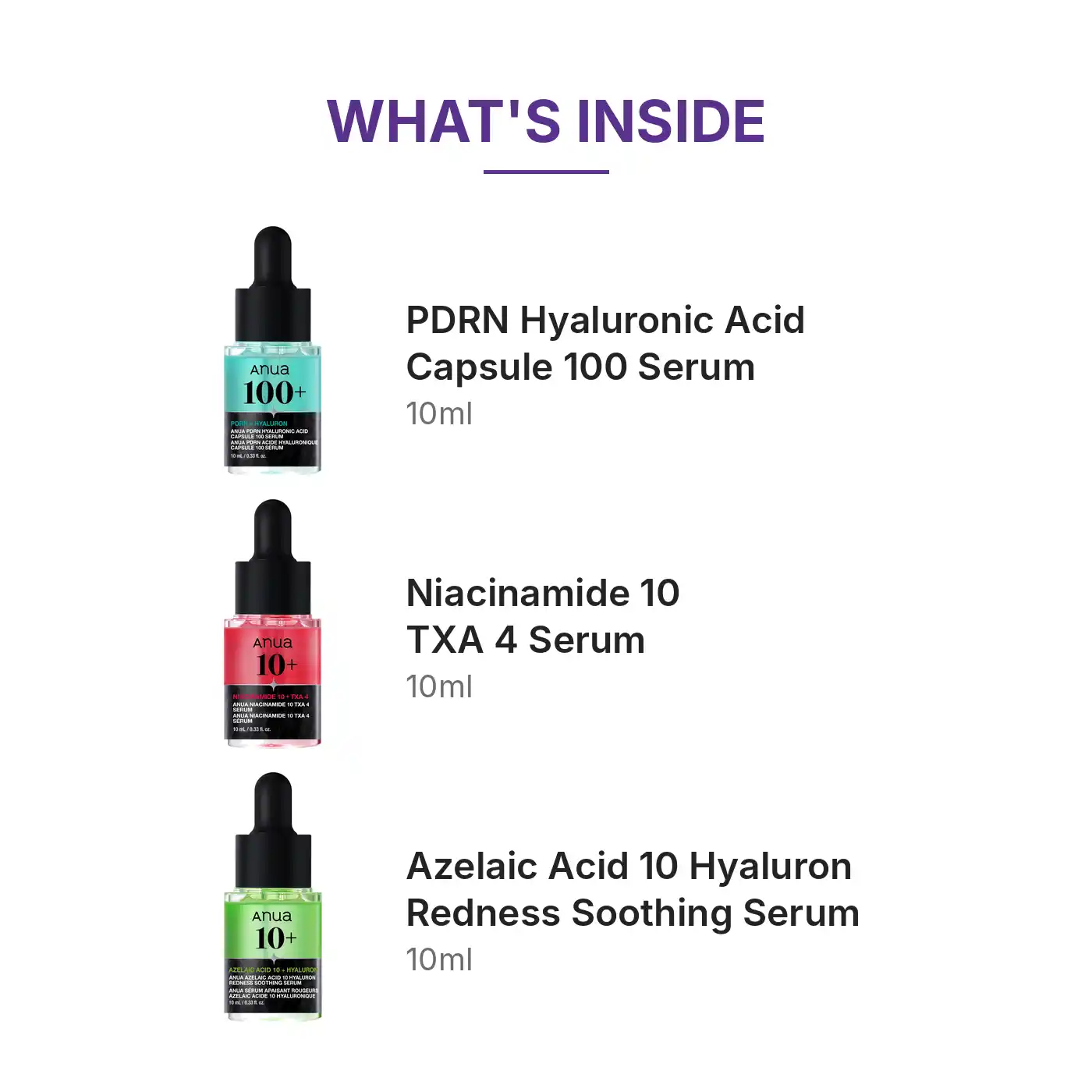 Anua - KDH Gat-Serum Discovery Trio Set 3 x 10ml - Image 3