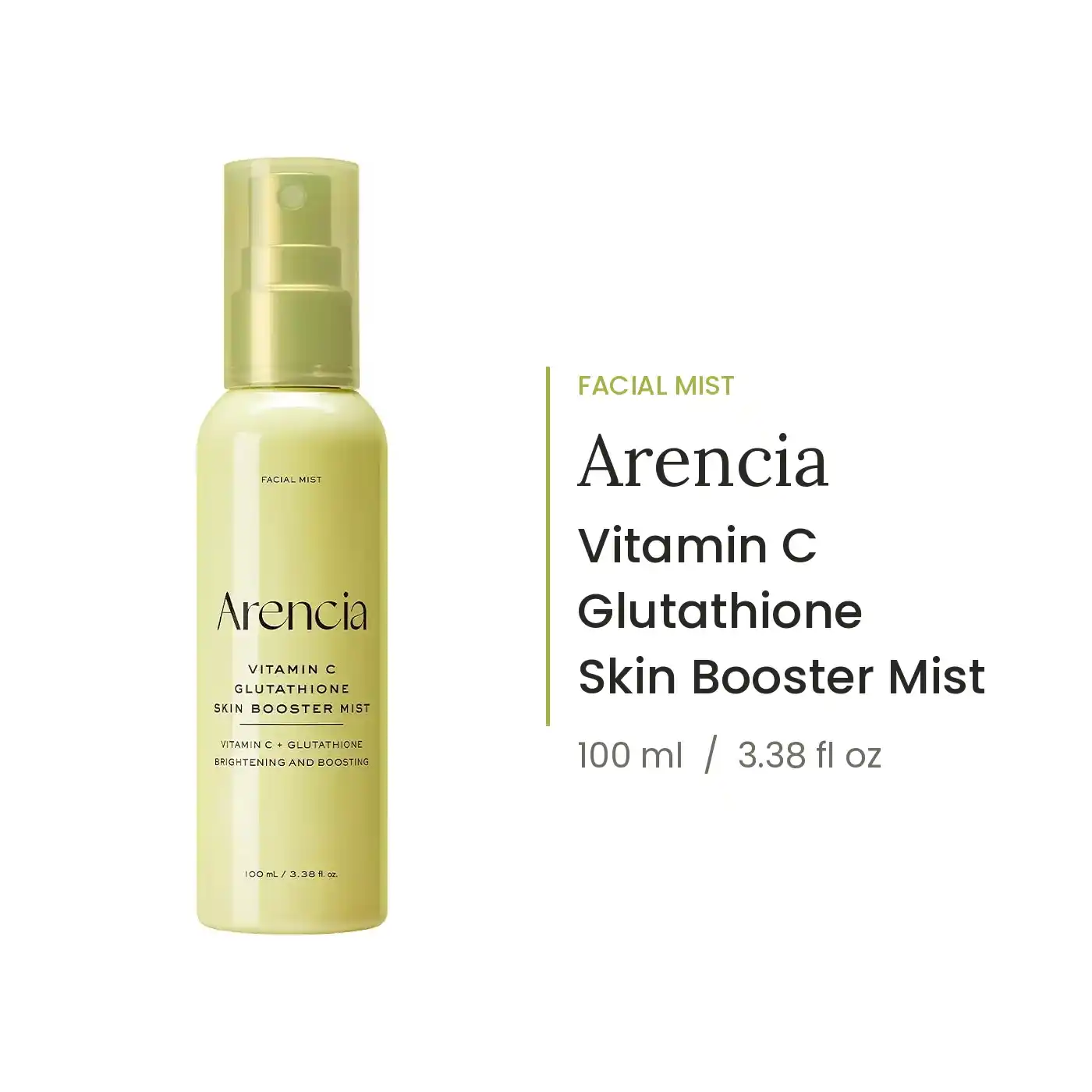 Arencia - Vitamin C Glutathione Skin Booster Mist 100ml - Image 2